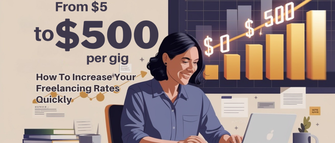 From $5 To $500 Per Gig: How To Increase Your Freelancing Rates Quickly