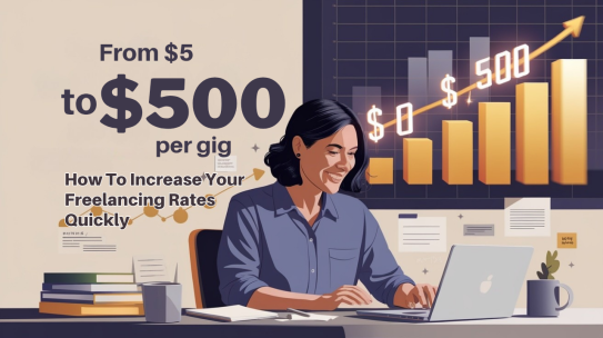 From $5 To $500 Per Gig: How To Increase Your Freelancing Rates Quickly