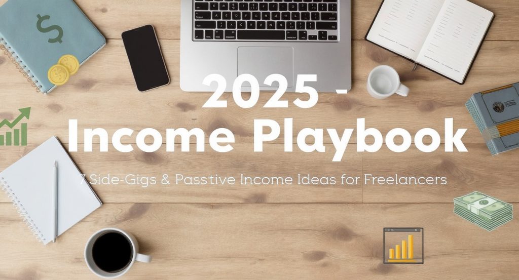 2025 Income Playbook: 7 Side-Gigs Passive Income Ideas For Freelancers